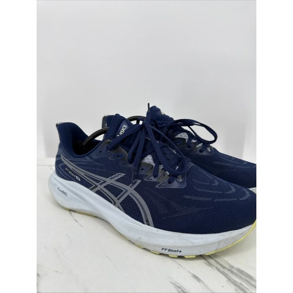Asics GT 2000 13 Athletic Running Shoes Sneakers Men's Size 10.5 Navy Blue
